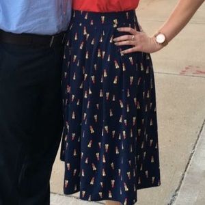 New York and Company Midi Skirt w/Pockets